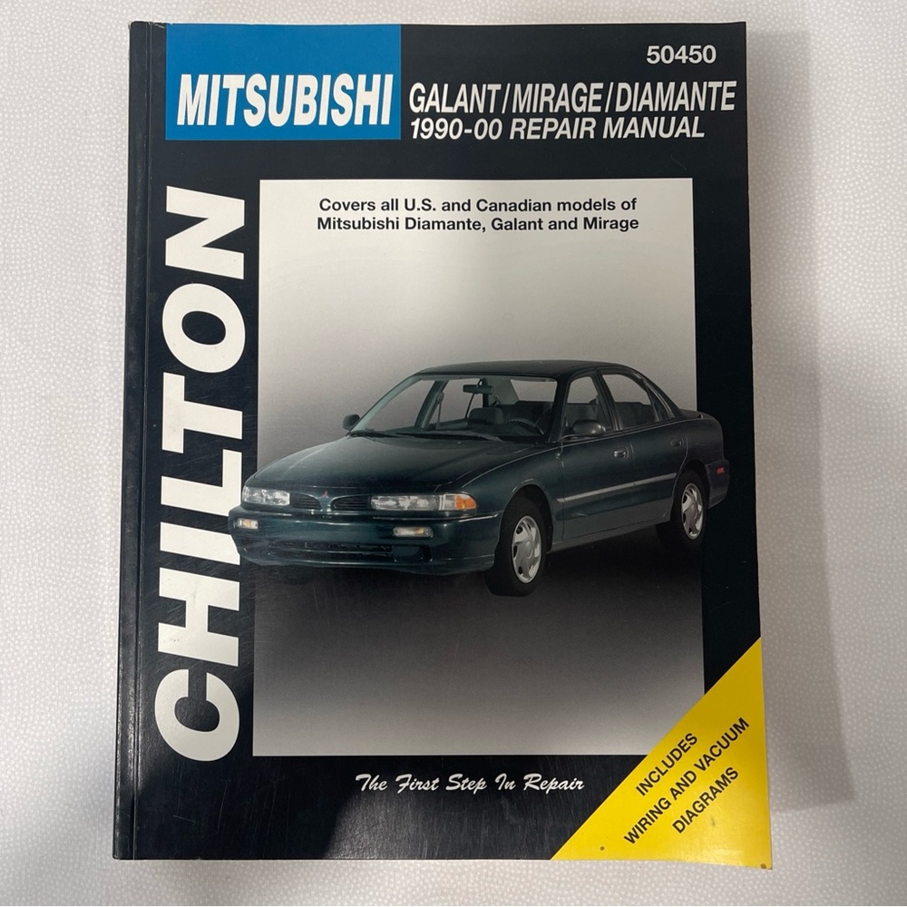 Chilton Mitsubishi Repair Manual Galant Mirage Diamante 1990-00 Paperback